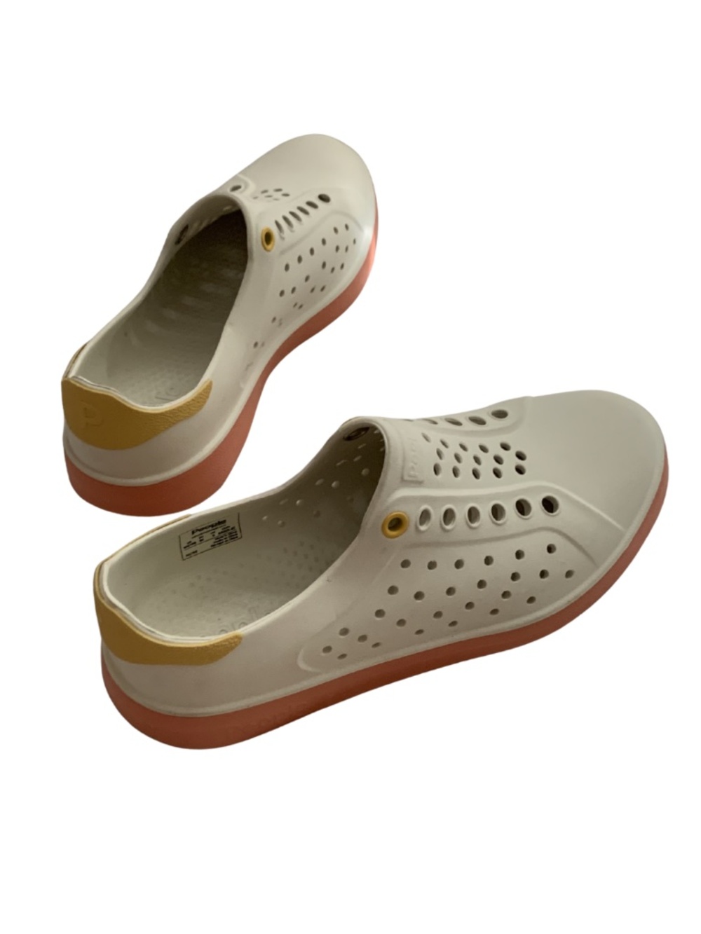 People Slip-On Sneakers in Cream Coral Girl's 6 Minimalist Causal
